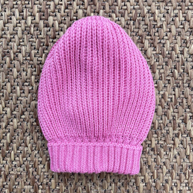 Cappello in filo a coste Cappello e Guanti