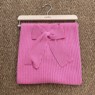 Coperta in filo a coste fiocco Coperta e Lenzuola