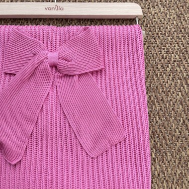 Coperta in filo a coste fiocco Coperta e Lenzuola