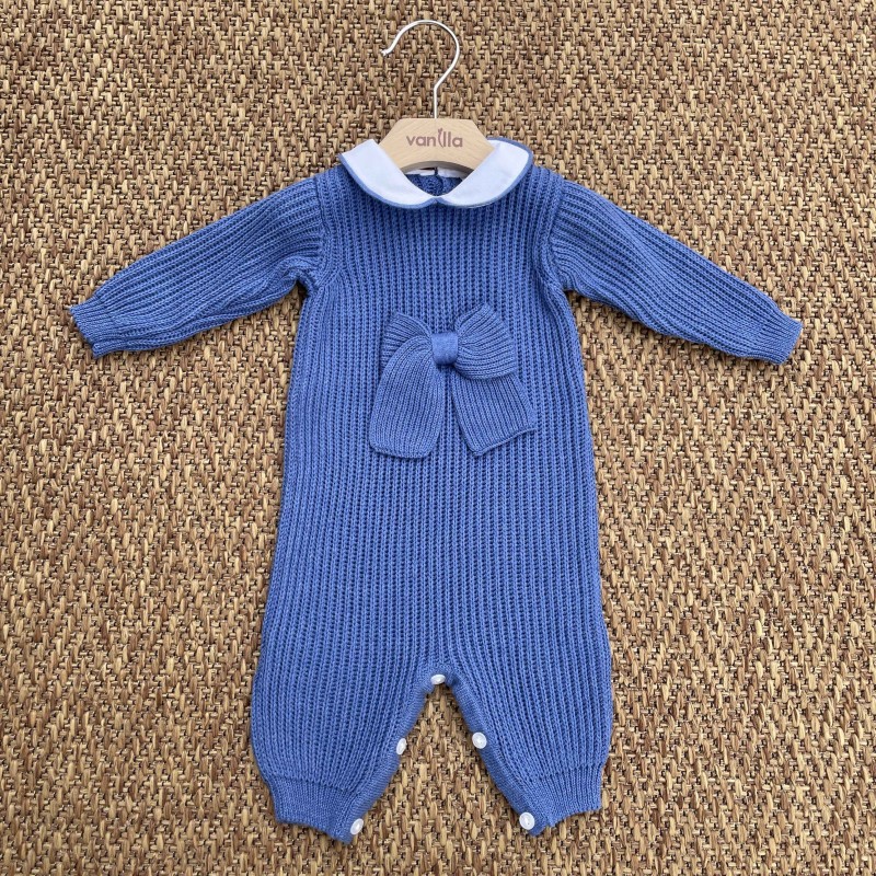 Tutina a coste in filo Set Nascita e Uscita Clinica