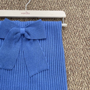 Coperta in filo a coste fiocco Coperta e Lenzuola