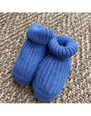 Babbucce in filo a coste Babbucce 0/3 mesi