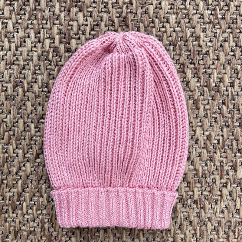 Cappello in filo a coste Cappello e Guanti