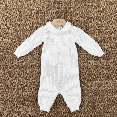 Tutina a coste in filo Set Nascita e Uscita Clinica