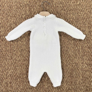 Tutina a coste in filo Set Nascita e Uscita Clinica