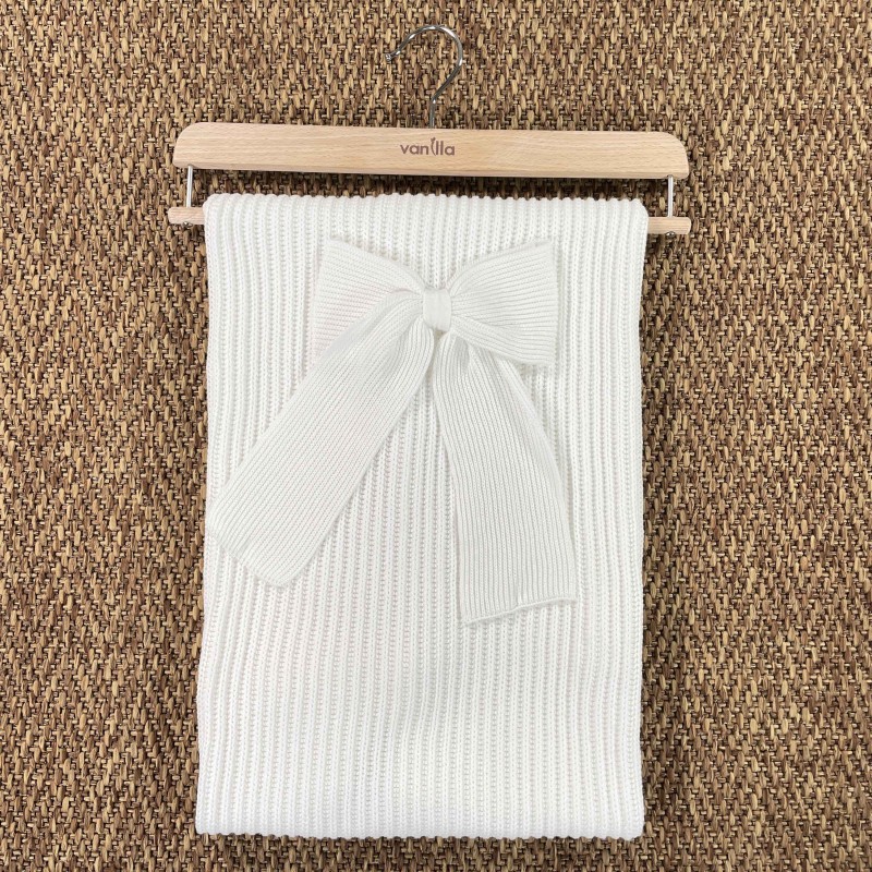 Coperta in filo a coste fiocco Coperta e Lenzuola