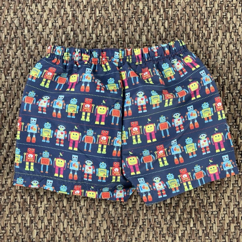 Costume boxer Robot Bimbo 2/8 anni