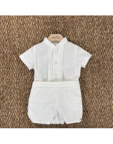 Completo camicia e bermuda Neonato 0/36