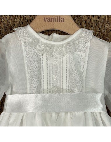 Abito lungo e cuffia battesimale Battesimo