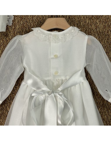 Abito lungo e cuffia battesimale Battesimo