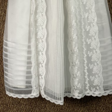 Abito lungo e cuffia battesimale Battesimo