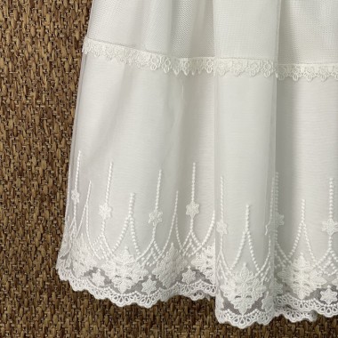 Abito lungo e cuffia battesimale Battesimo