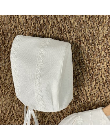 Abito lungo e cuffia battesimale Battesimo