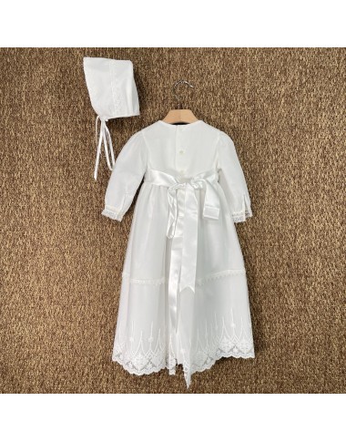 Abito lungo e cuffia battesimale Battesimo
