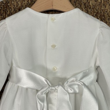 Abito lungo e cuffia battesimale Battesimo