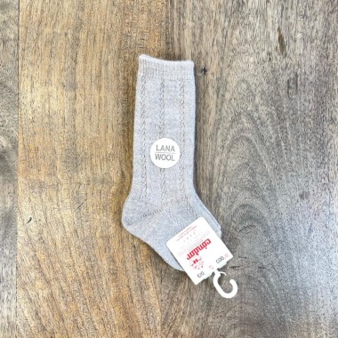 Calzino alto con lana Accessori