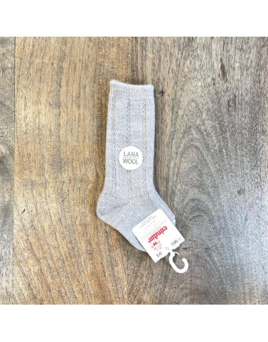 Calzino alto con lana Calzini