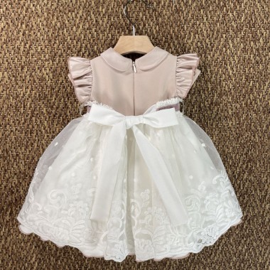 Abito e fascia elegante Neonata 0/36