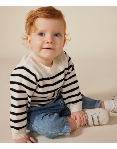 Maglioncino mariniere lana Neonata 0/36
