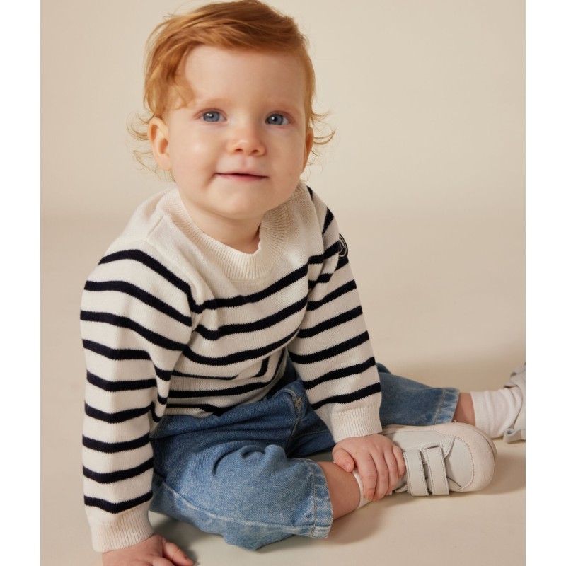 Maglioncino mariniere lana Neonata 0/36