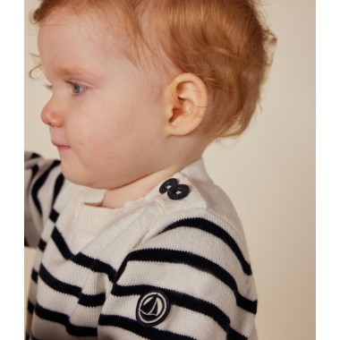 Maglioncino mariniere lana Neonata 0/36