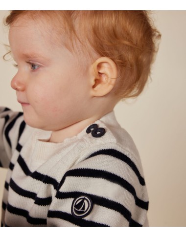 Maglioncino mariniere lana Neonata 0/36