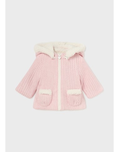 Cappotto reversibile Teddy e Trecce Neonata