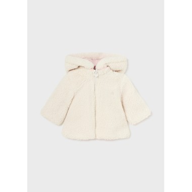 Cappotto reversibile Teddy e Trecce Neonata