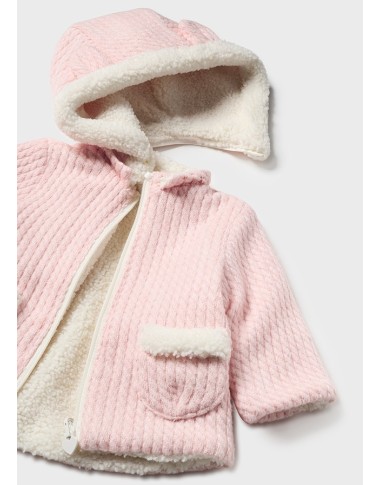 Cappotto reversibile Teddy e Trecce Neonata