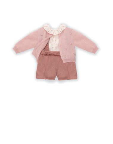 Complete in wool and velvet