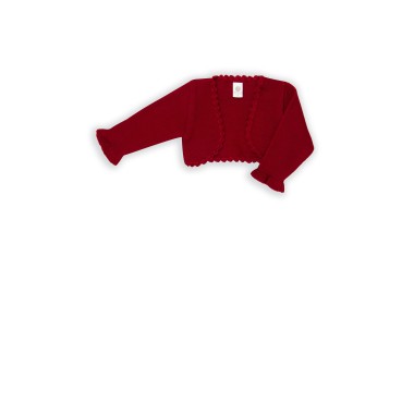 Giacchino in lana orlo uncinetto Cardigan e Maglia