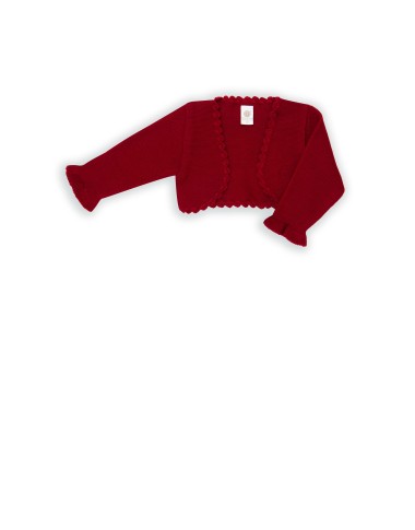 Giacchino in lana orlo uncinetto Cardigan e Maglia