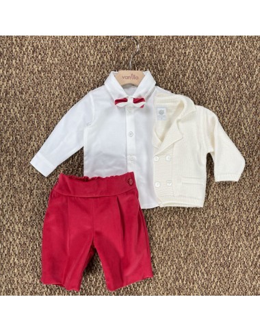 Completo elegante in lana Neonato 0/36