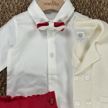 Completo elegante in lana Neonato 0/36