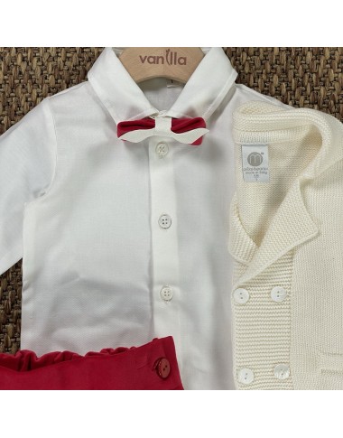 Completo elegante in lana Neonato 0/36