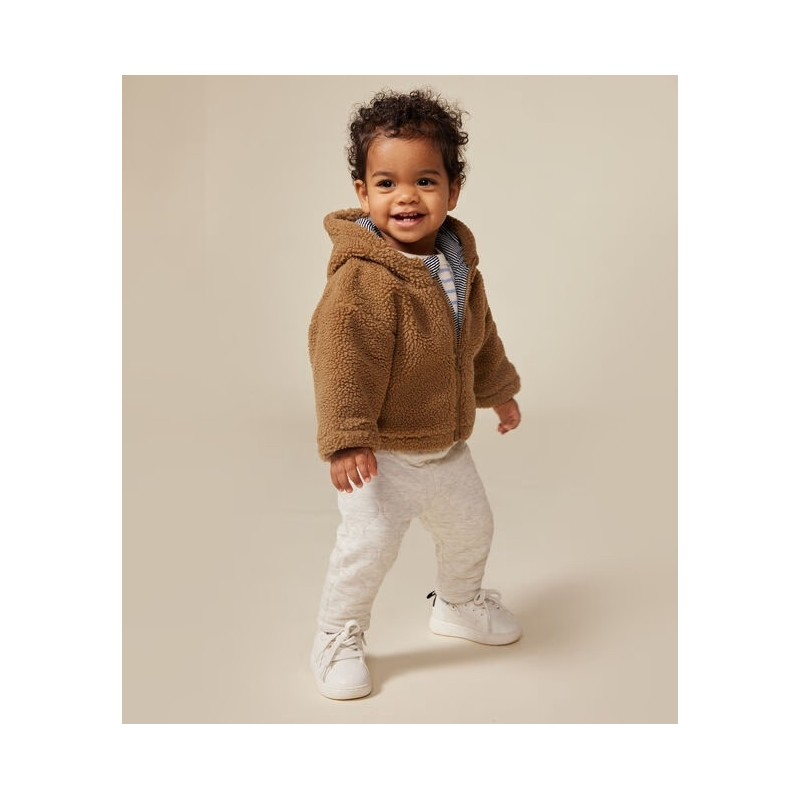 Giubbino in sherpa Neonata 0/36