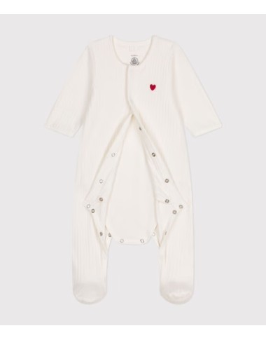 Tutina e body cuore ciniglia Neonata 0/36