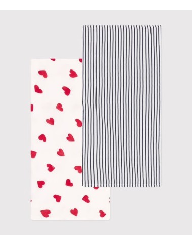 set 2 muses hearts and rows