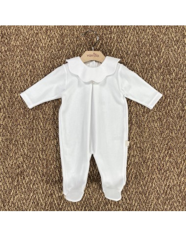 Tutina in ciniglia neck piquè