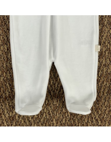 Tutina in ciniglia collo piquè Tutina