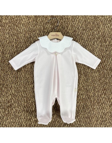 Tutina in ciniglia neck piquè