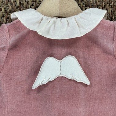 Tutina in ciniglia ali Neonata