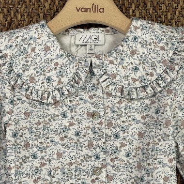 Completo camicia e short Bimba 2/8 anni