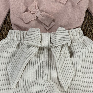 Completo maglia e short Bimba 2/8 anni