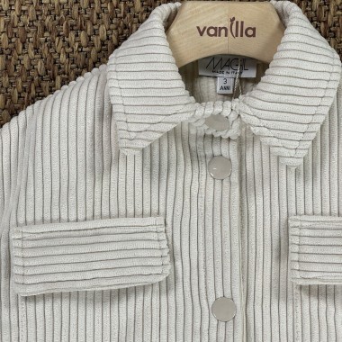 Giacca tasche velluto Bimba 2/8 anni