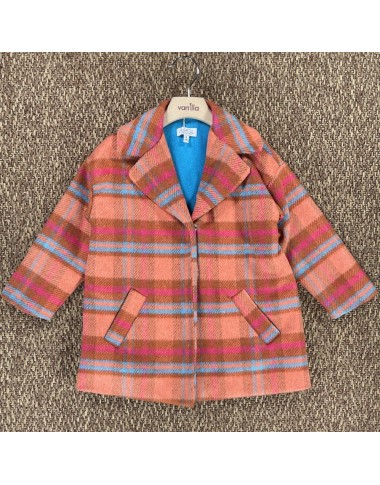Cappotto quadri Bimba 2/8 anni