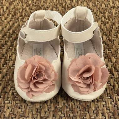 Scarpe con fiore chiffon Scarpe