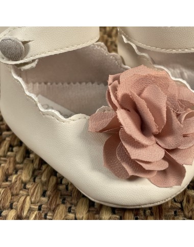 Scarpe con fiore chiffon Scarpe