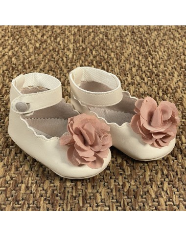 Scarpe con fiore chiffon Scarpe