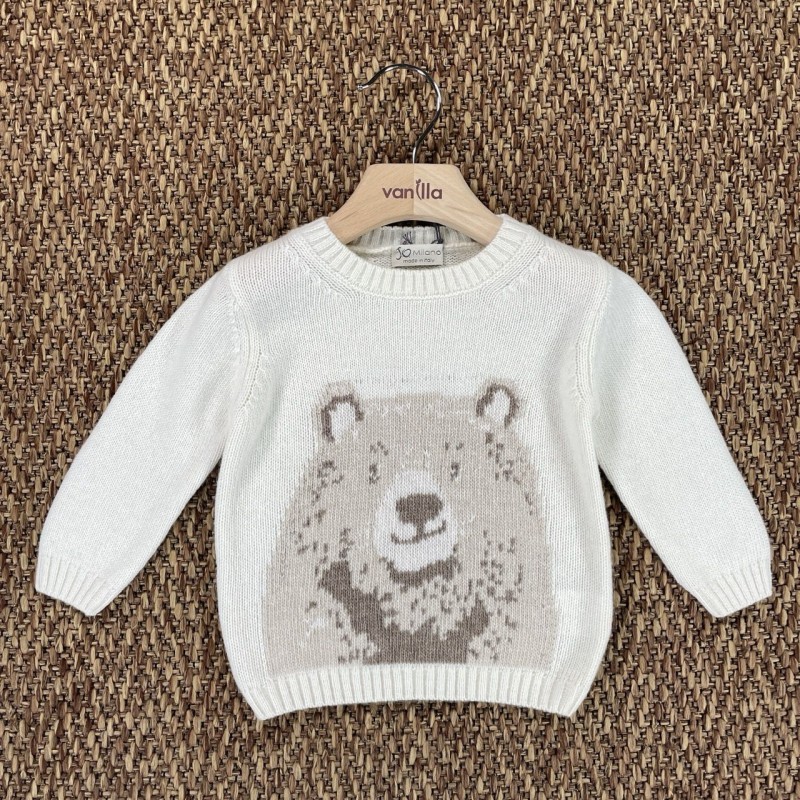 Maglia lana e cashmere Neonato 0/36